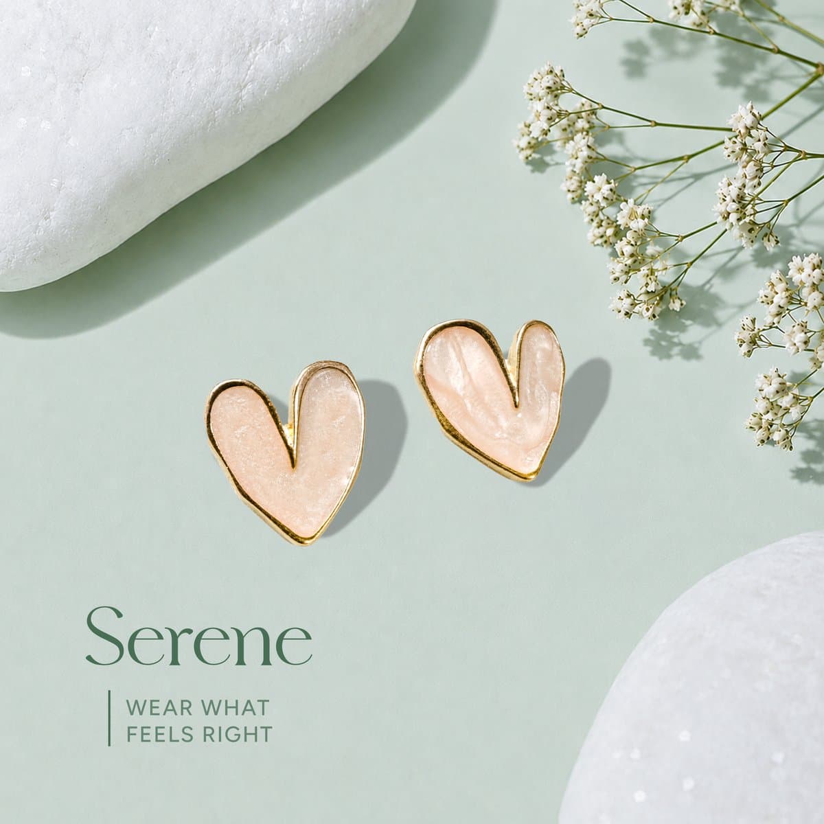 ELARAA Serene pearl studs