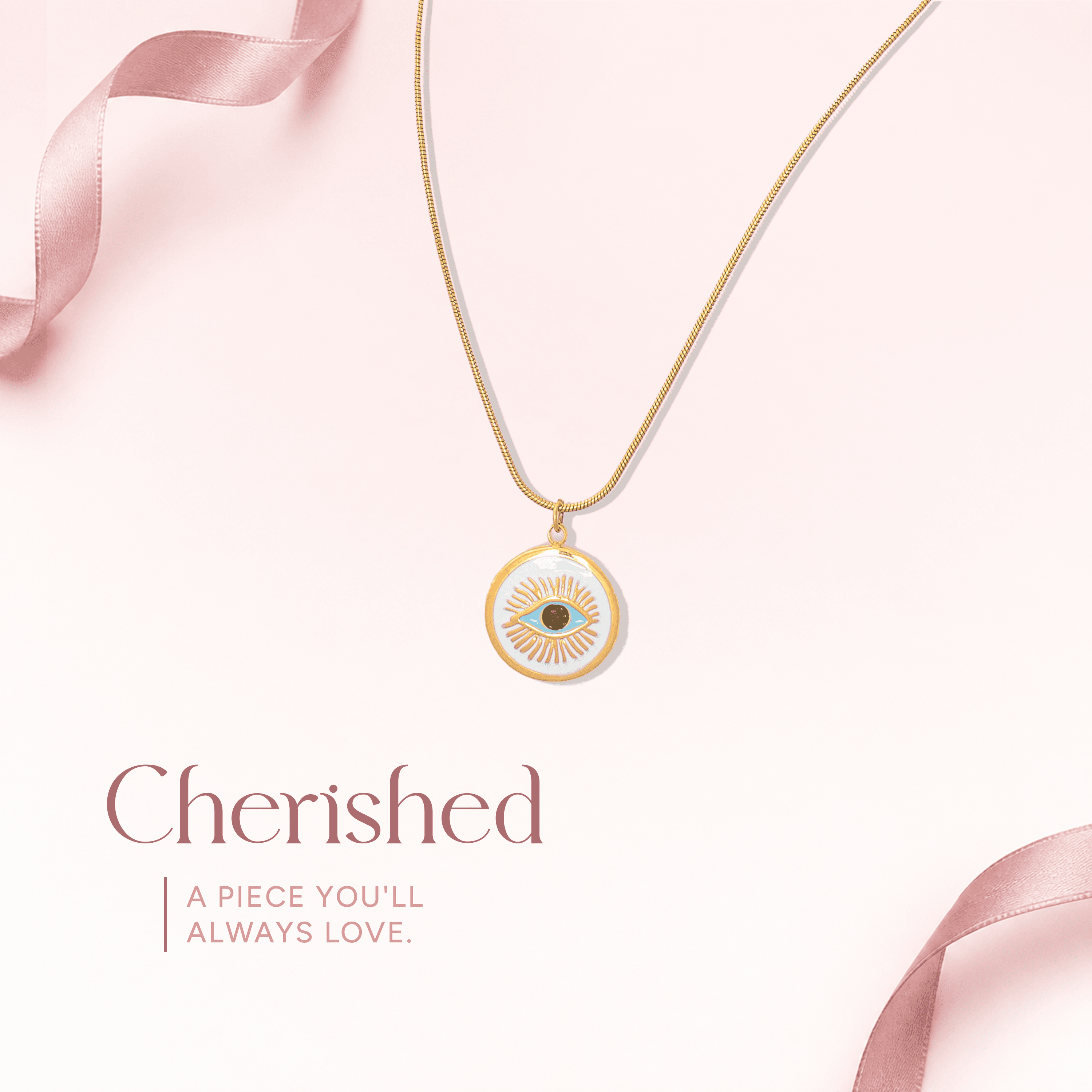 White Evil Eye