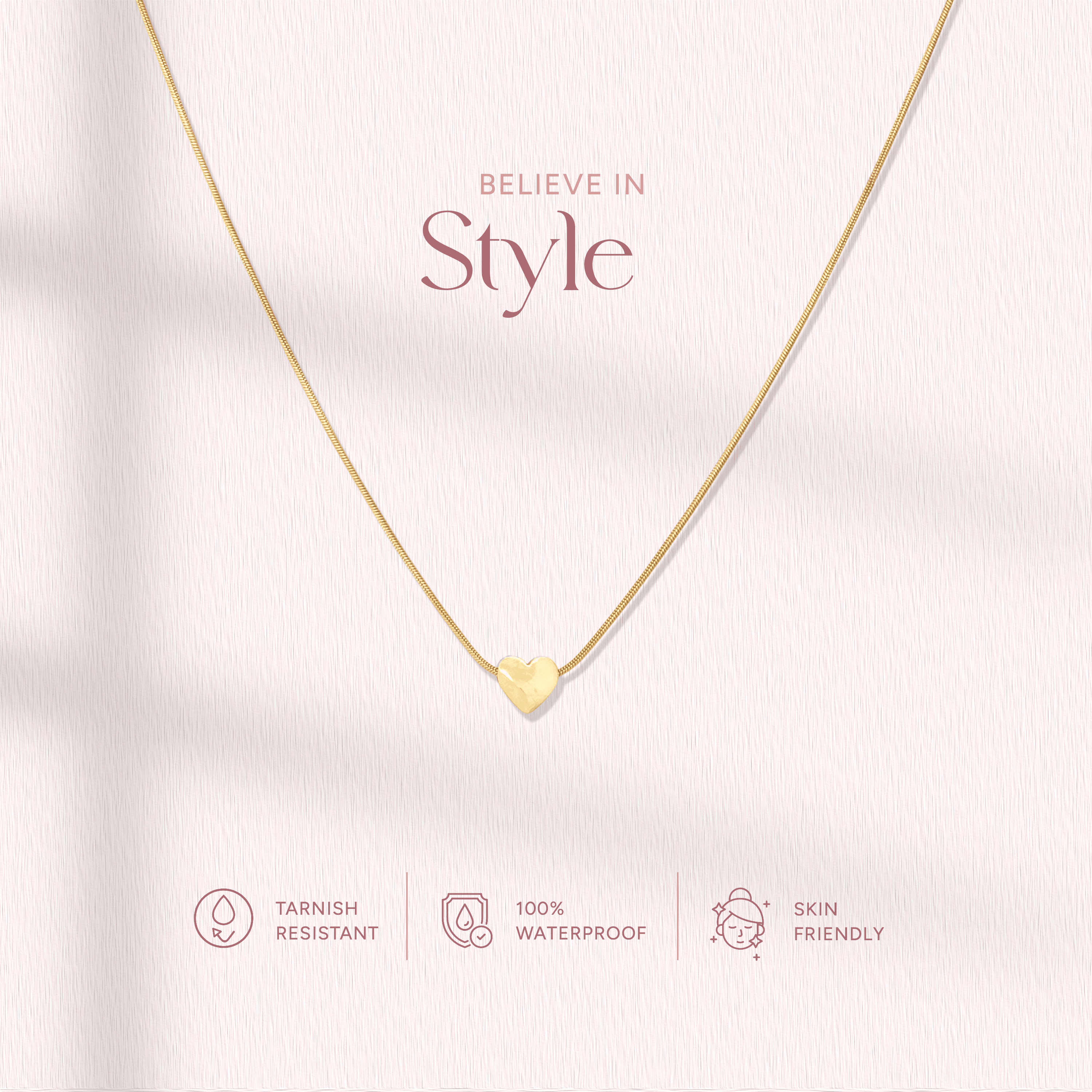 Gold Small Heart