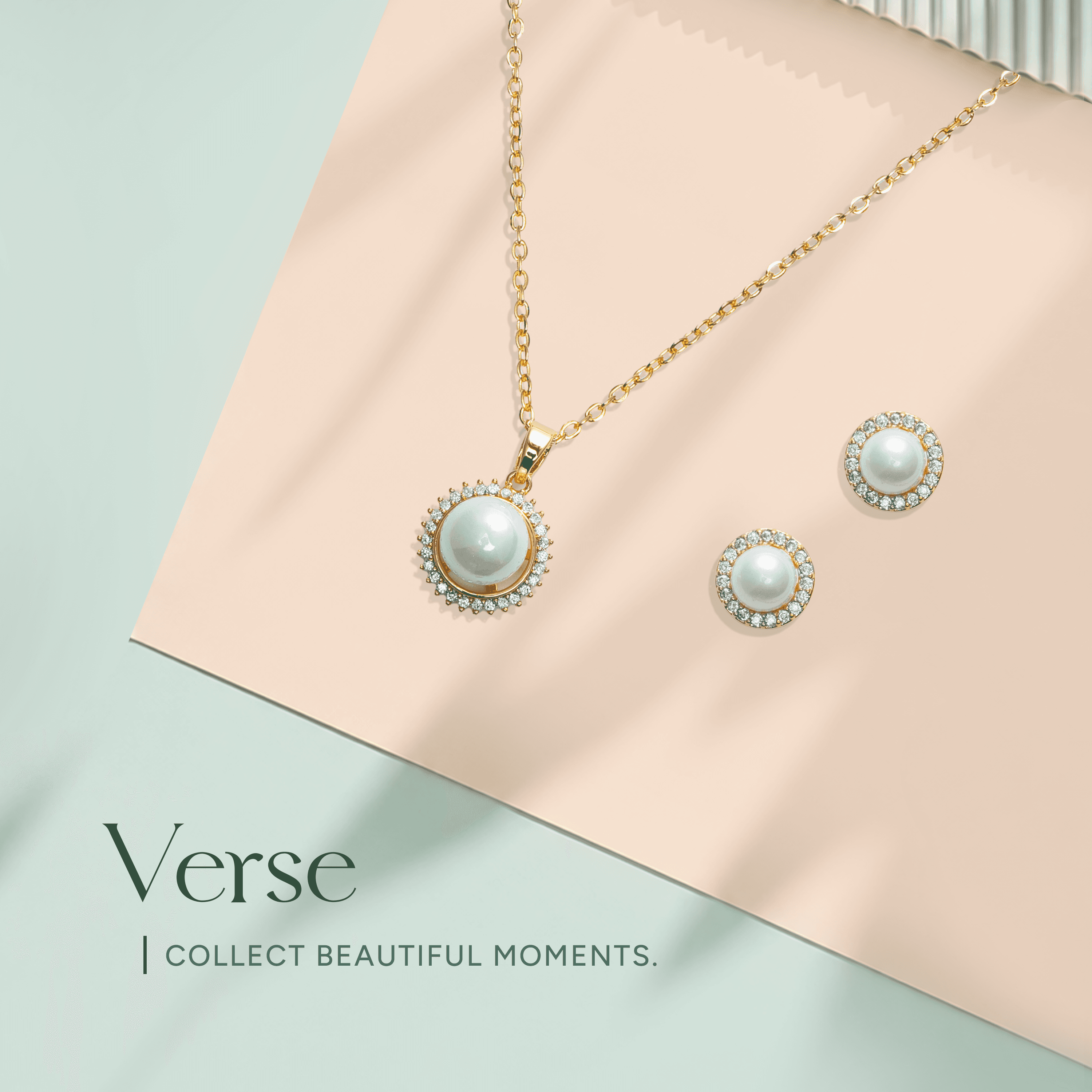 Round Diamond Pearl