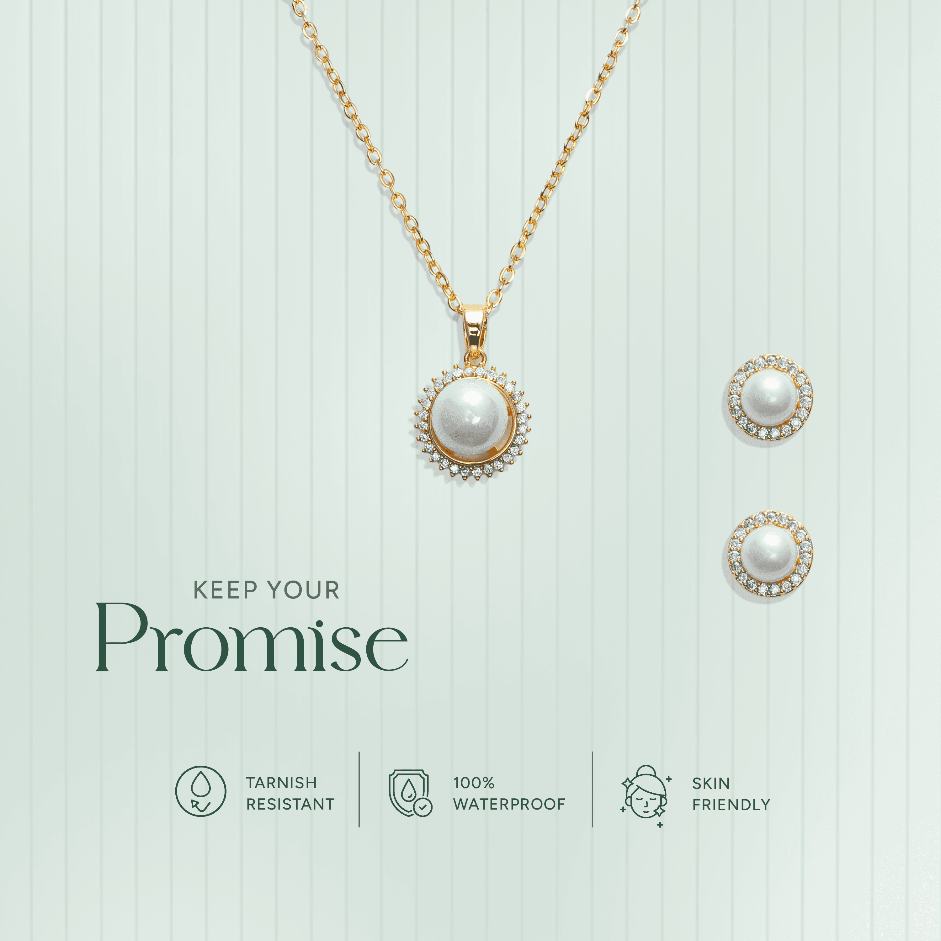 Round Diamond Pearl