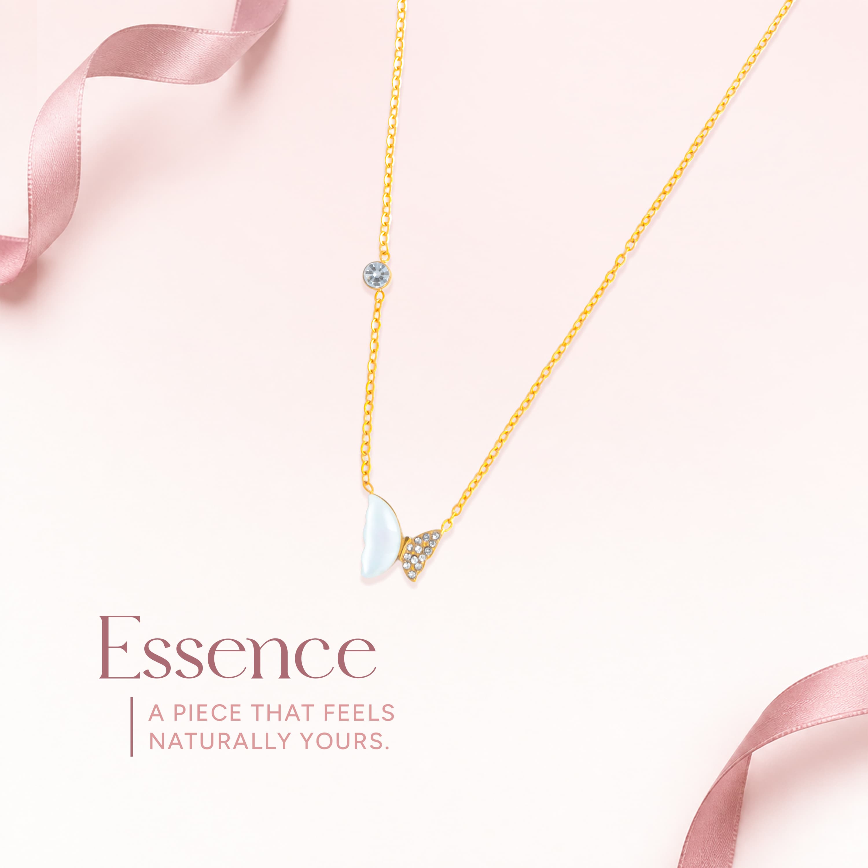 MOP Diamond Butterfly