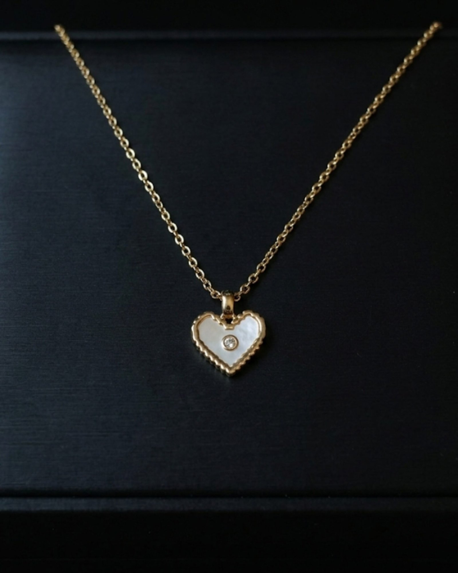 Marble Heart with diamond PC - Image 2