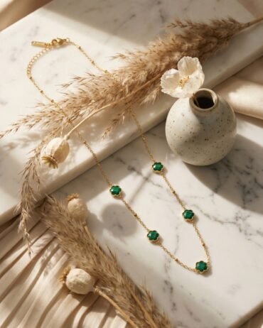 Green Flower Stone PC